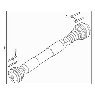 Ford OE - Front Suspension - Drive Shaft (4WD)