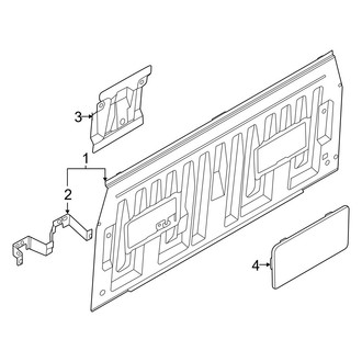 Ford OE - Cab - Back Panel