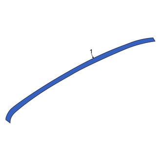Ford OE - Right Roof Drip Molding