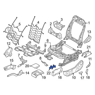 Ford OE - Front Right Seat Track Position Sensor