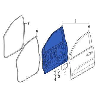Ford OE - Front Left Door Shell