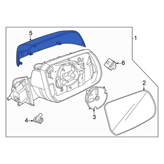 Ford OE - Front Left Door Mirror Cover