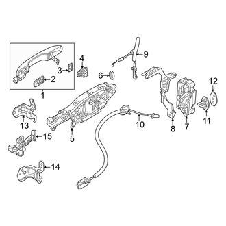 Ford OE - Rear Door - Lock & Hardware