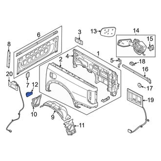 Ford OE - Front Left Mud Flap