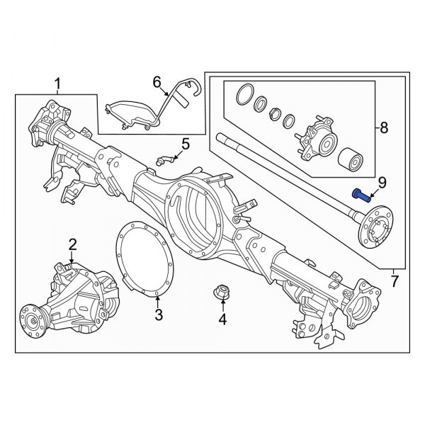 Wheel Lug Stud