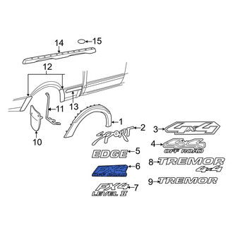 Ford OE - Rear Exterior Decal