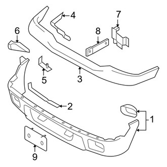 Ford OE - Front Bumper - Bumper & Components (W/O STX Package)