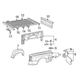 1999 Ford Ranger OEM Chassis Frames & Body Parts — CARiD.com