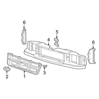 Ford OE - Grille & Components (XL / XLT)