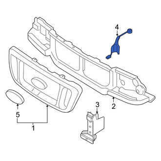 Ford OE - Right Outer Grille Bracket