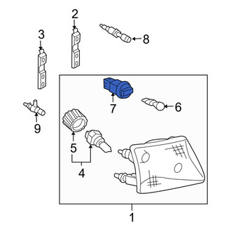 Ford OE - Rear Tail Light Socket