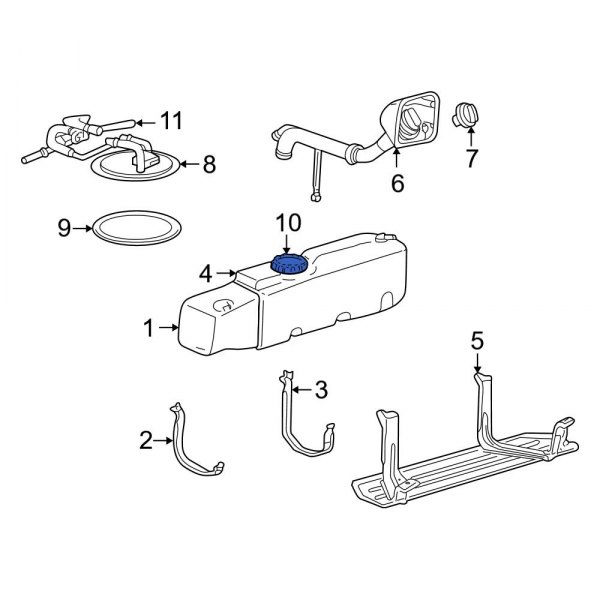 Fuel Tank Lock Ring