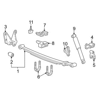 Ford OE - Rear Suspension - Suspension Components