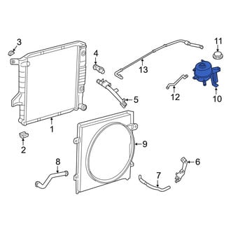 Ford OE - Engine Coolant Reservoir