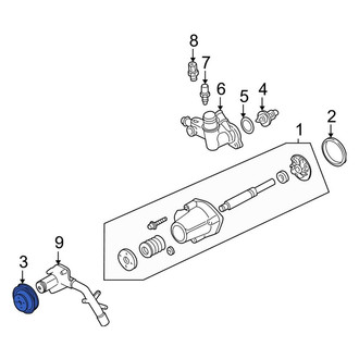 Ford OE - Engine Water Pump Pulley