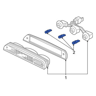 Ford OE - Center High Mount Stop Light Bulb