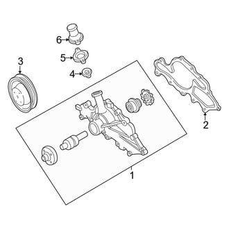 Ford OE - Cooling - Water Pump (Edge / XL / XLT 3.0L)