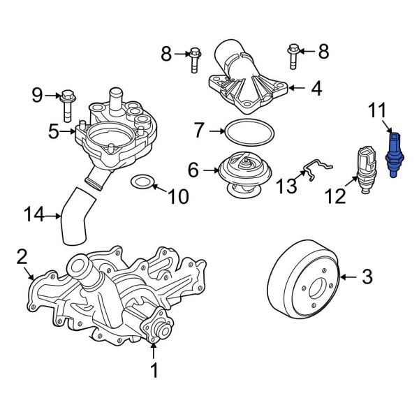 Engine Coolant Temperature Sensor