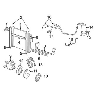 2001 Ford Ranger Oem A C Heating Parts Systems Carid Com