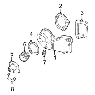 Ford OE - Air Conditioner & Heater - Heater Components