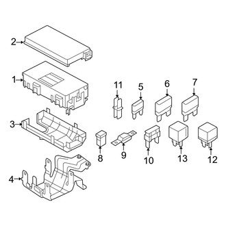Ford OE - Electrical Components (Fuse and Relays), (2.3L / 4.0L)