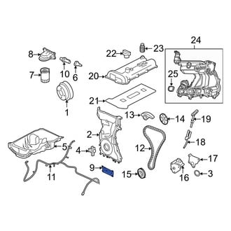 Ford OE - Engine Oil Filter Adapter Gasket