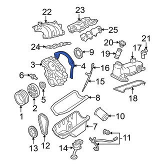 Ford OE - Engine Timing Cover Gasket
