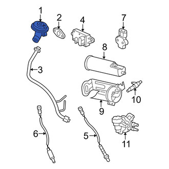 Ford OE - Exhaust Gas Recirculation (EGR) Valve