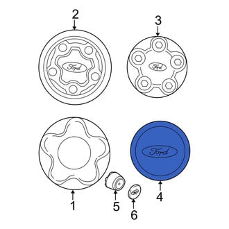 Ford OE - Wheel Cap