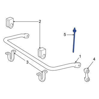 Ford OE - Front Suspension Stabilizer Bar Link Bolt