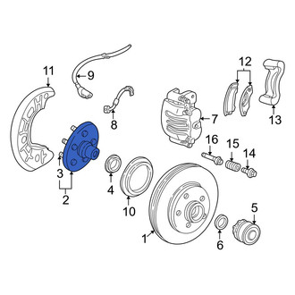 Ford OE - Front Wheel Hub