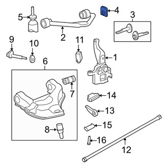 Ford OE - Front Alignment Camber Adjusting Eccentric