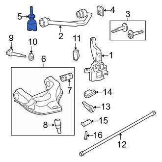 Ford OE - Front Suspension Shock Absorber