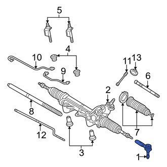 Ford OE - Outer Steering Tie Rod End