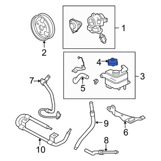 Ford OE - Power Steering Reservoir Cap