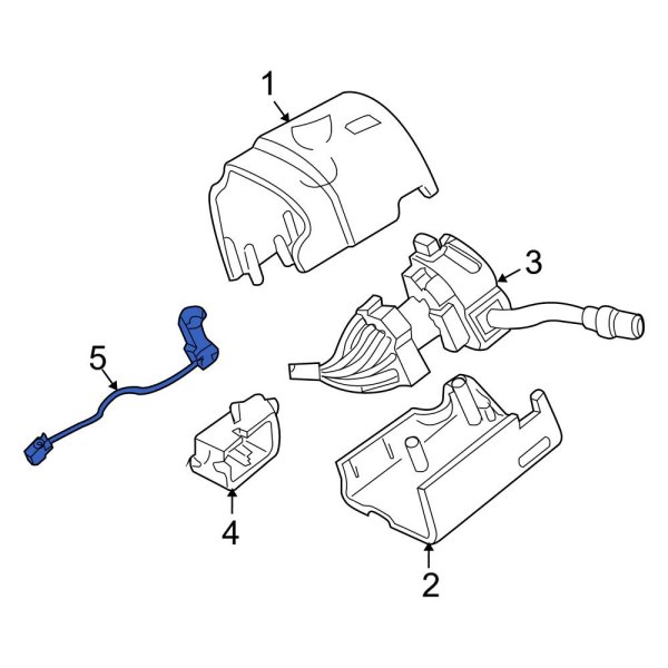 Ford OE YW1Z15607BA Ignition Immobilizer Module