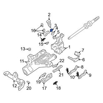 Ford OE - Steering Column Bearing Retaining Ring