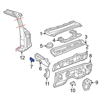 Ford Ranger Cowling Ford Ranger Cowl Panels & Parts | Vent Grills — CARiD.com