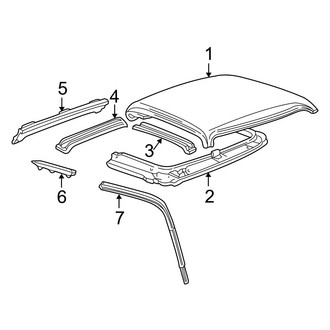 Ford OE - Cab - Roof & Components (Edge / XL / XLT 2 Doors SuperCab)