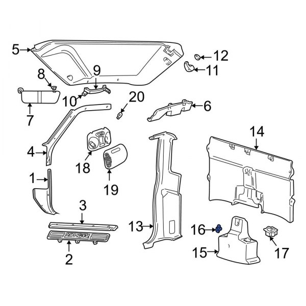 Floor Jack Cover Nut