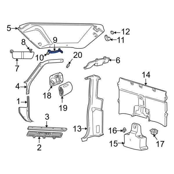 Interior Grab Bar