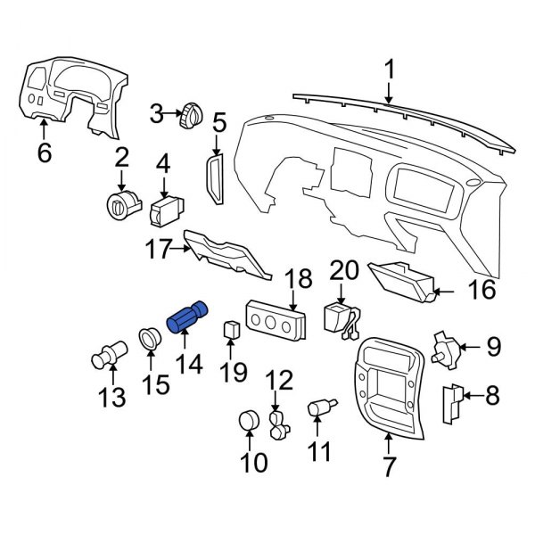 12 Volt Accessory Power Outlet