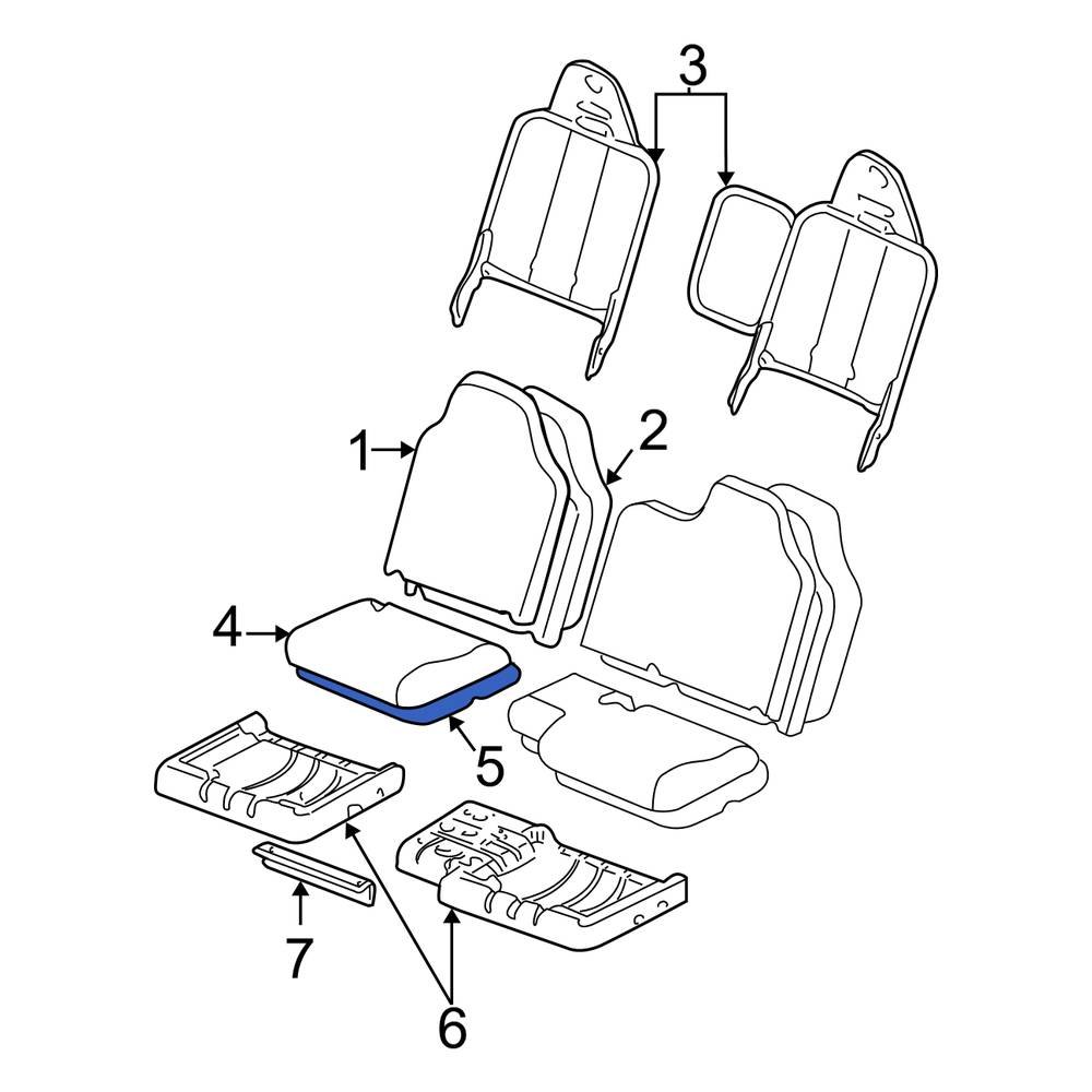 ford-oe-1l5z10632a23aa-front-left-seat-cushion-pad