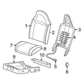 Ford OE - Seats & Tracks - Front Seat Components (Bucket Seats)
