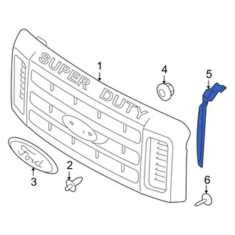 Ford OE - Left Grille Bracket