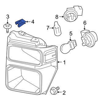 Ford OE - Fender Liner Nut