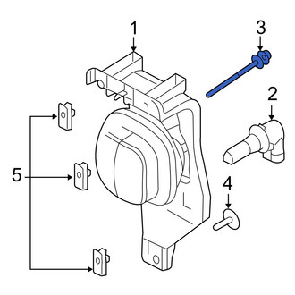 Ford OE - Upper Fog Light Bolt
