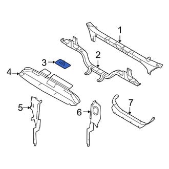 Ford OE - Radiator Mount Bracket
