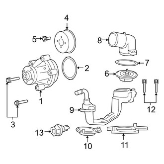 Ford OE - Cooling - Water Pump (5.4L)