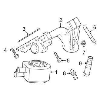 Ford OE - Cooling - Oil Cooler (5.4L)